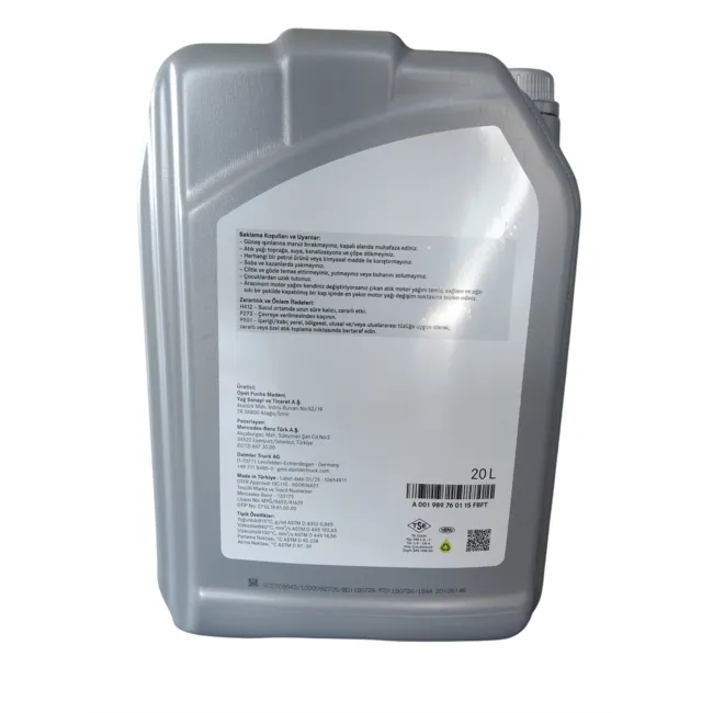 Motor Yağı 10W40 228.51 (20 Litre)